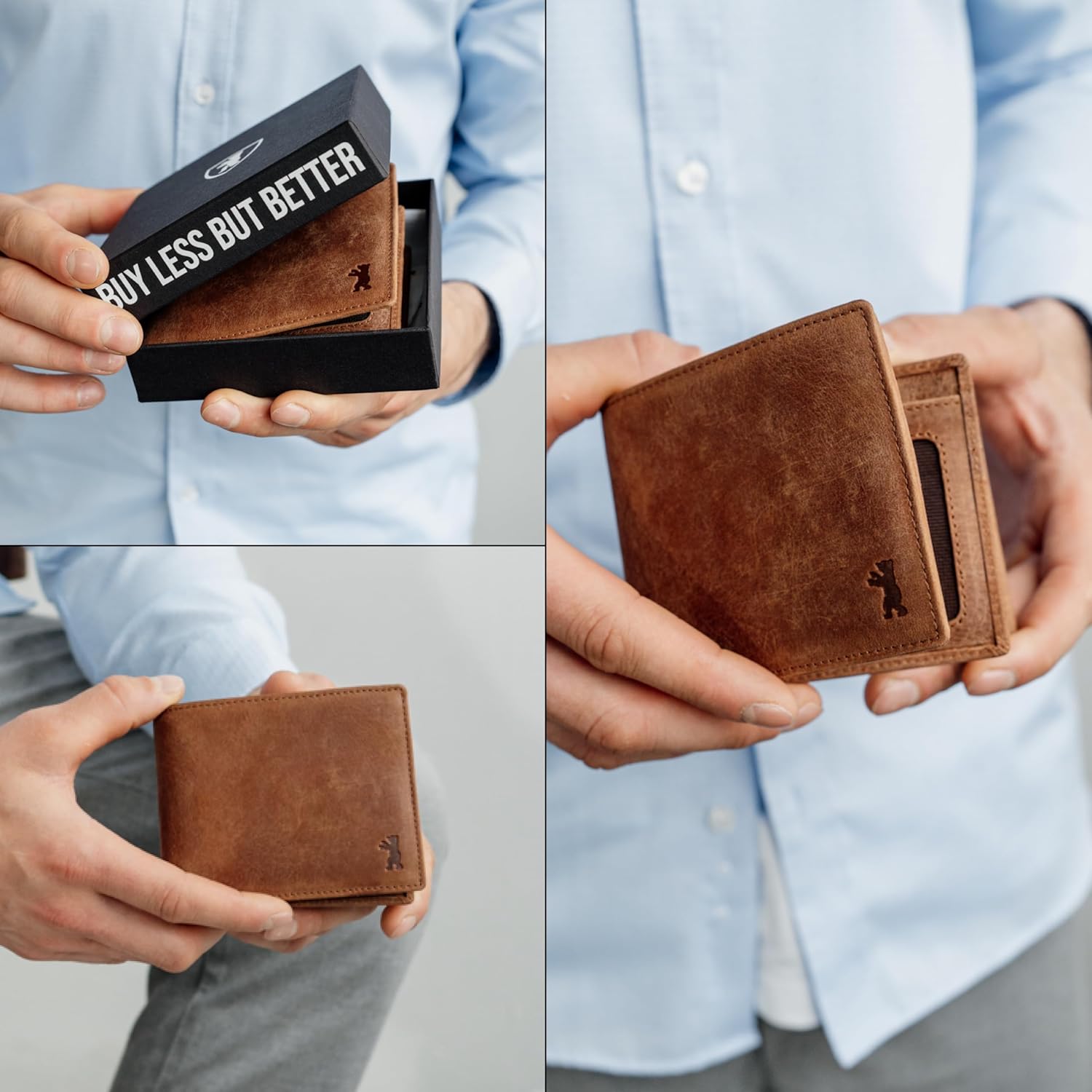 Thumbnail 5 de Berliner Bags Porto Cartera de Piel RFID