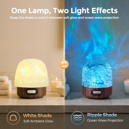 Detalle de UPXNBOR projector night light with Bluetooth speaker