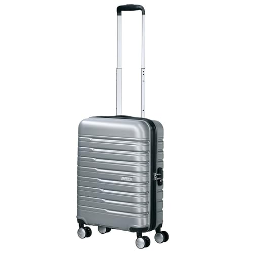 Detalle 2 de American Tourister Flashline Spinner S 55 cm – Bagaglio a mano argento (Sky Silver)