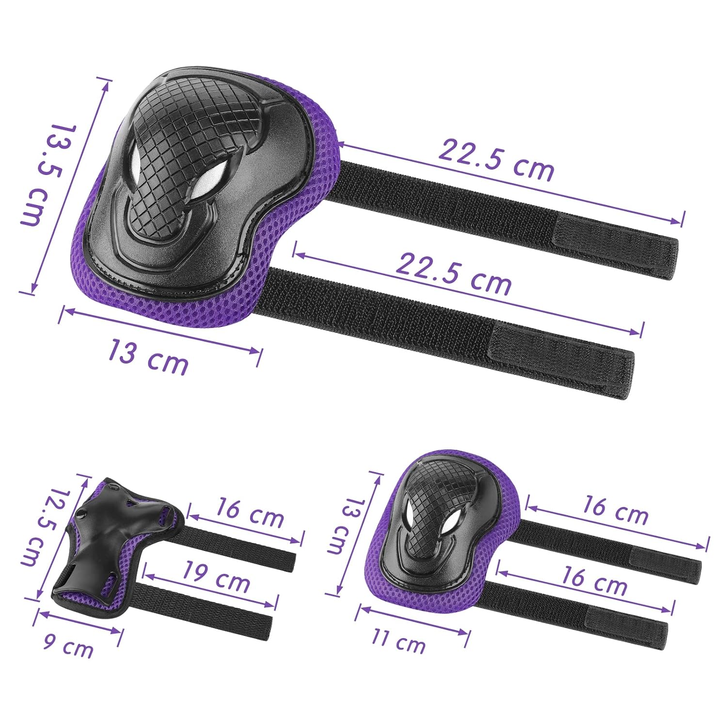 Thumbnail 4 de Kit Protection Roller Enfant (casque + genouillères/coudières/poignets) 3 à 10 ans