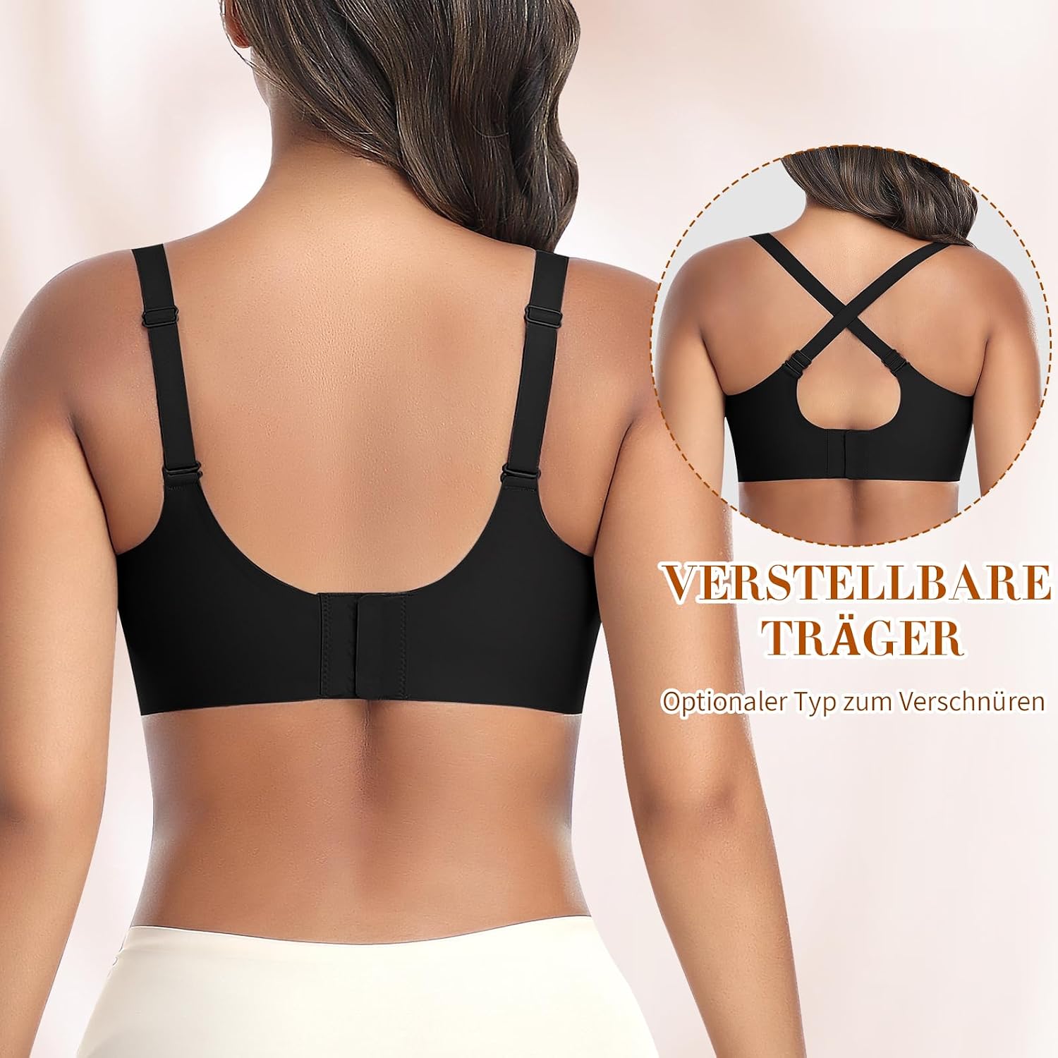 Detalle 2 de BH Damen Ohne Bügel Nahtloser Glatter Weicher