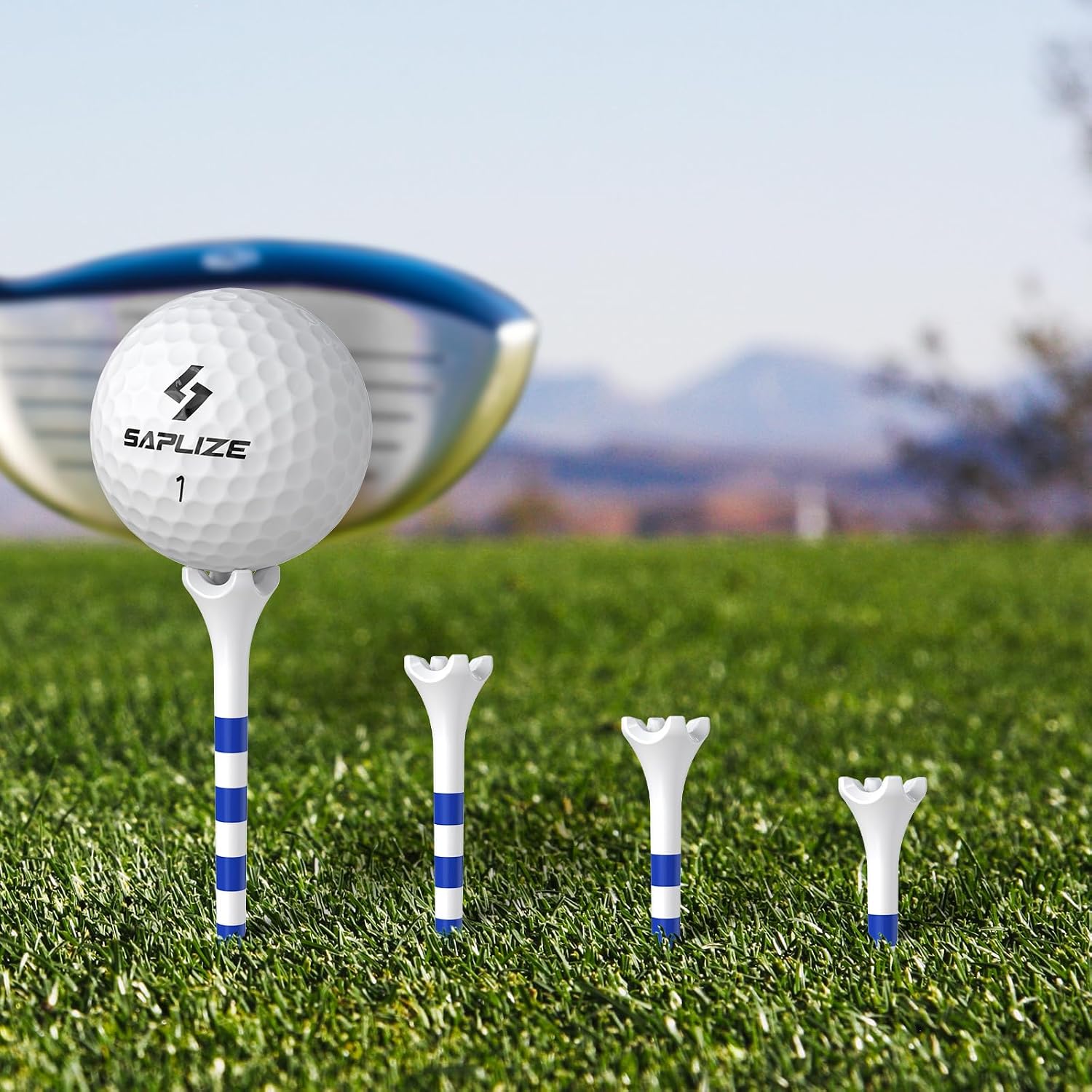 Thumbnail 5 de SAPLIZE Plastic Golf Tees 120-Pack