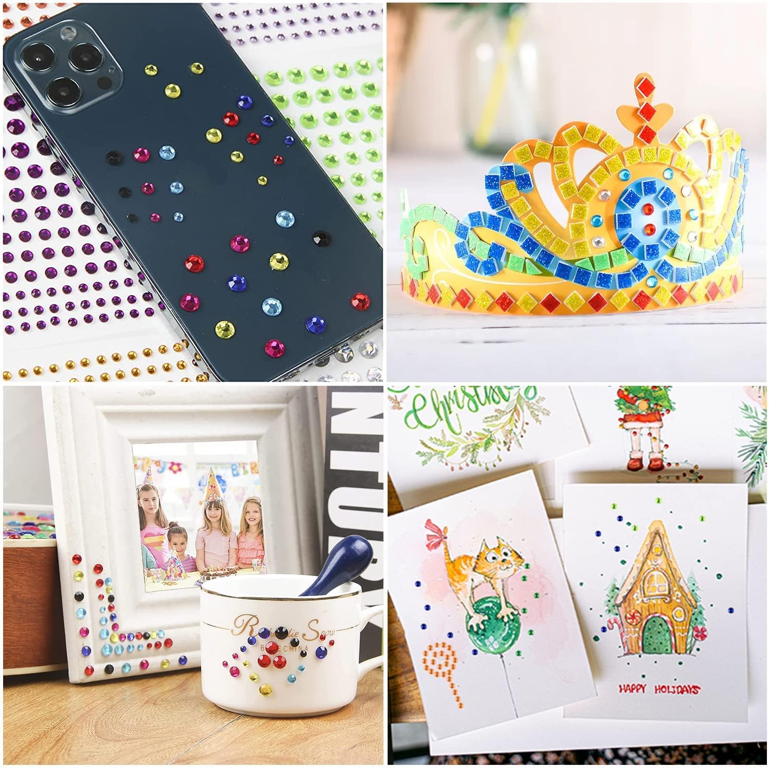 Thumbnail 6 de Meafeng Meafeng14 brillantini adesivi 2310 pezzi 💎