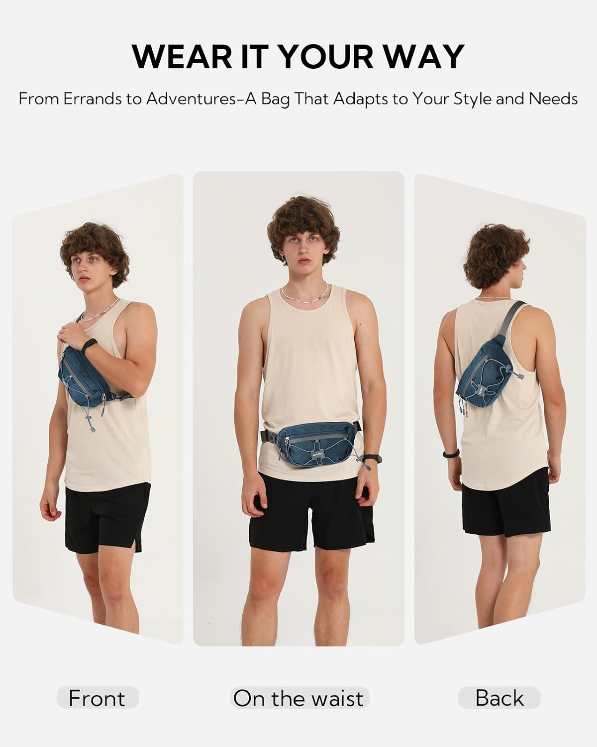 Detalle 2 de Waterfly Bum Bag Fanny Pack 1.5L