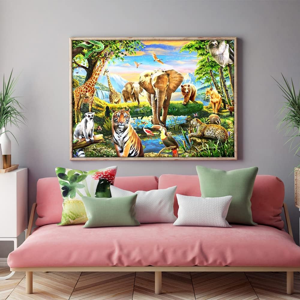 Thumbnail 4 de Jigsaw Puzzles 1000 Pieces Safari World