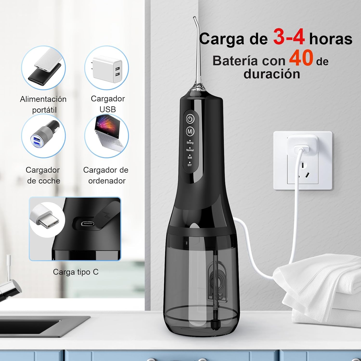 Thumbnail 4 de Lyinda Irrigador Dental Eléctrico 300ml