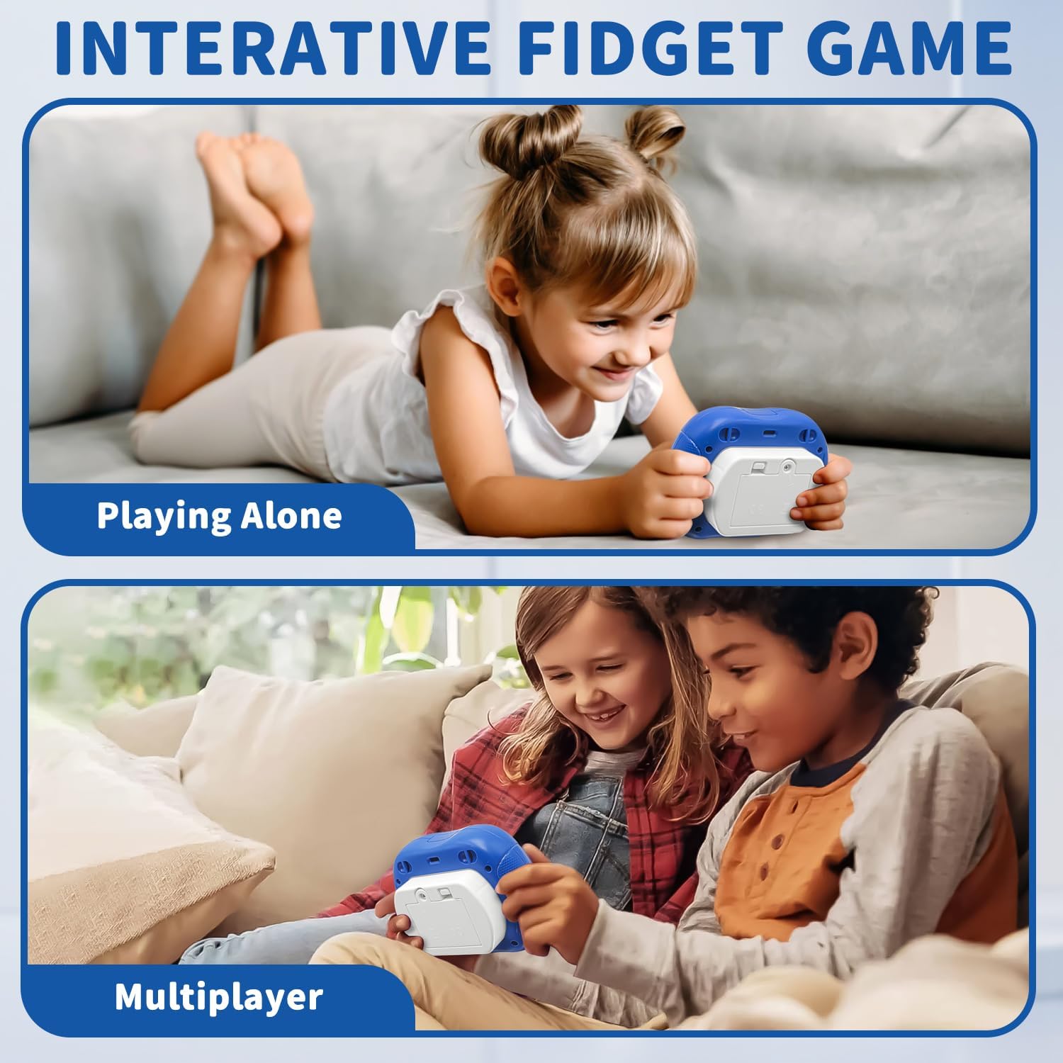 Thumbnail 3 de Intoypad Pop Game: Light Up Fidget Toy with 6 Modes and LED Screen