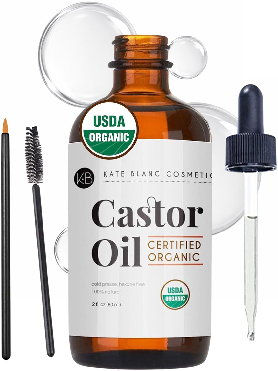 Detalle de Kate Blanc Castor Oil Hair & Lash Serum