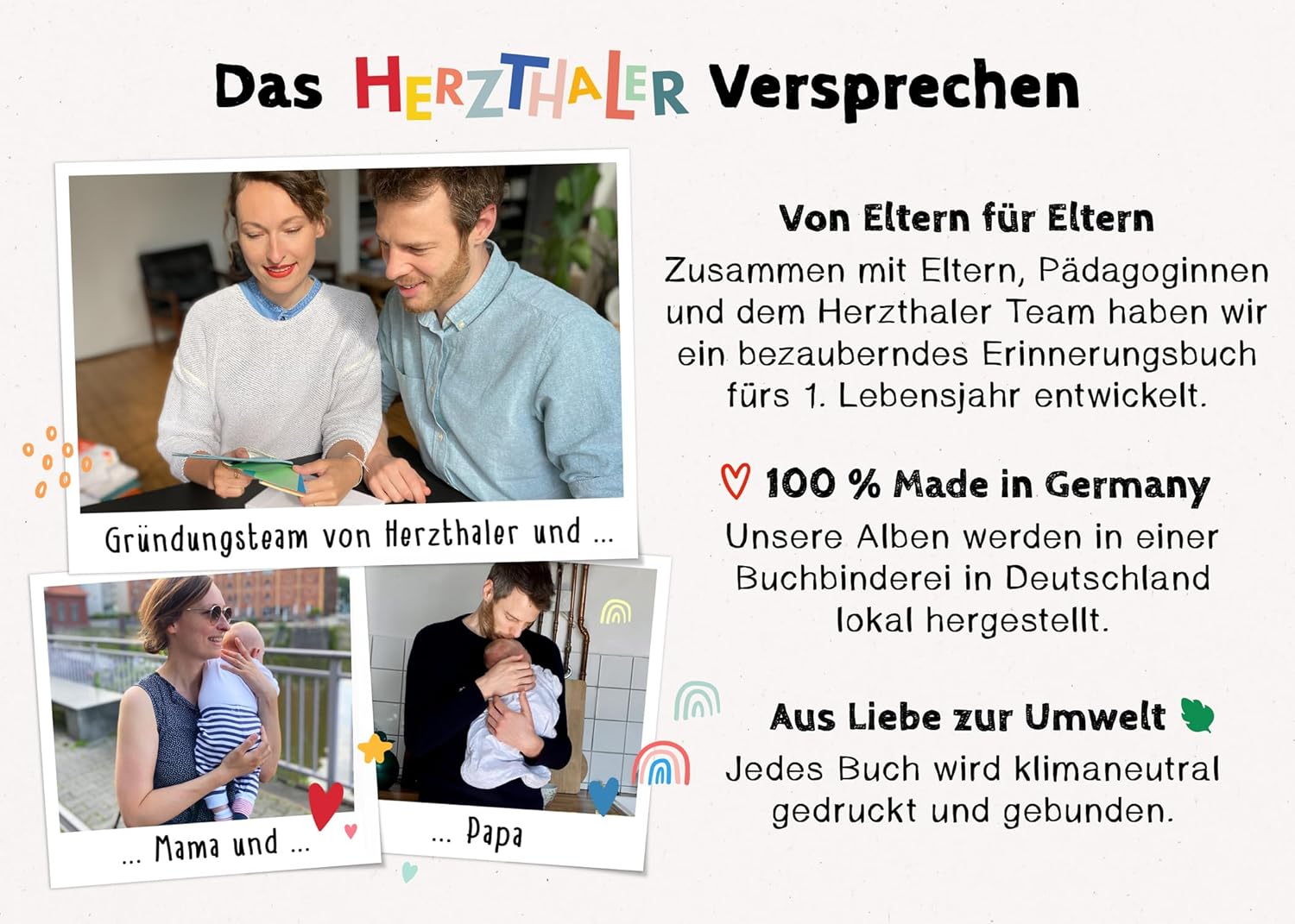 Thumbnail 5 de Babyalbum Unser erstes Jahr – Farbenfrohes Erinnerungsbuch fürs erste Lebensjahr