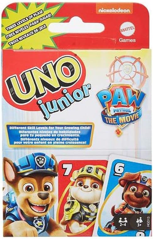 Thumbnail 6 de Mattel Games UNO Junior, Jeu de Cartes Familial — 2 à 4 joueurs, dès 3 ans