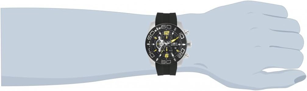 Thumbnail 1 de Invicta Pro Diver Homme 50 mm – Quartz, Acier Inoxydable, Cadran Noir