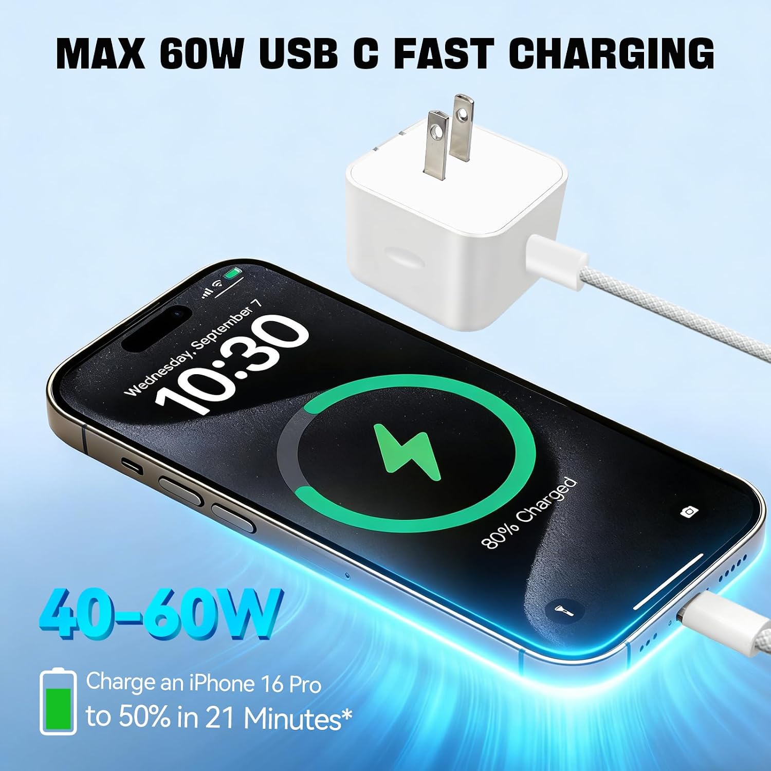 Detalle 2 de USB-C Wall Charger 40W