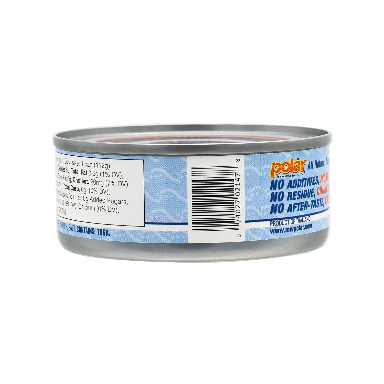 Detalle de MW Polar Solid White Albacore Tuna in Water, 5 oz Cans, Pack of 12
