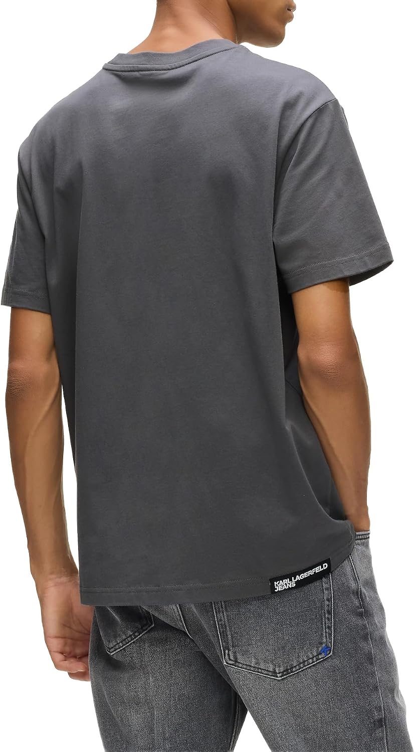 Detalle de Karl Lagerfeld Jeans Uomo Regular Short Sleeve Essential Logo Tee