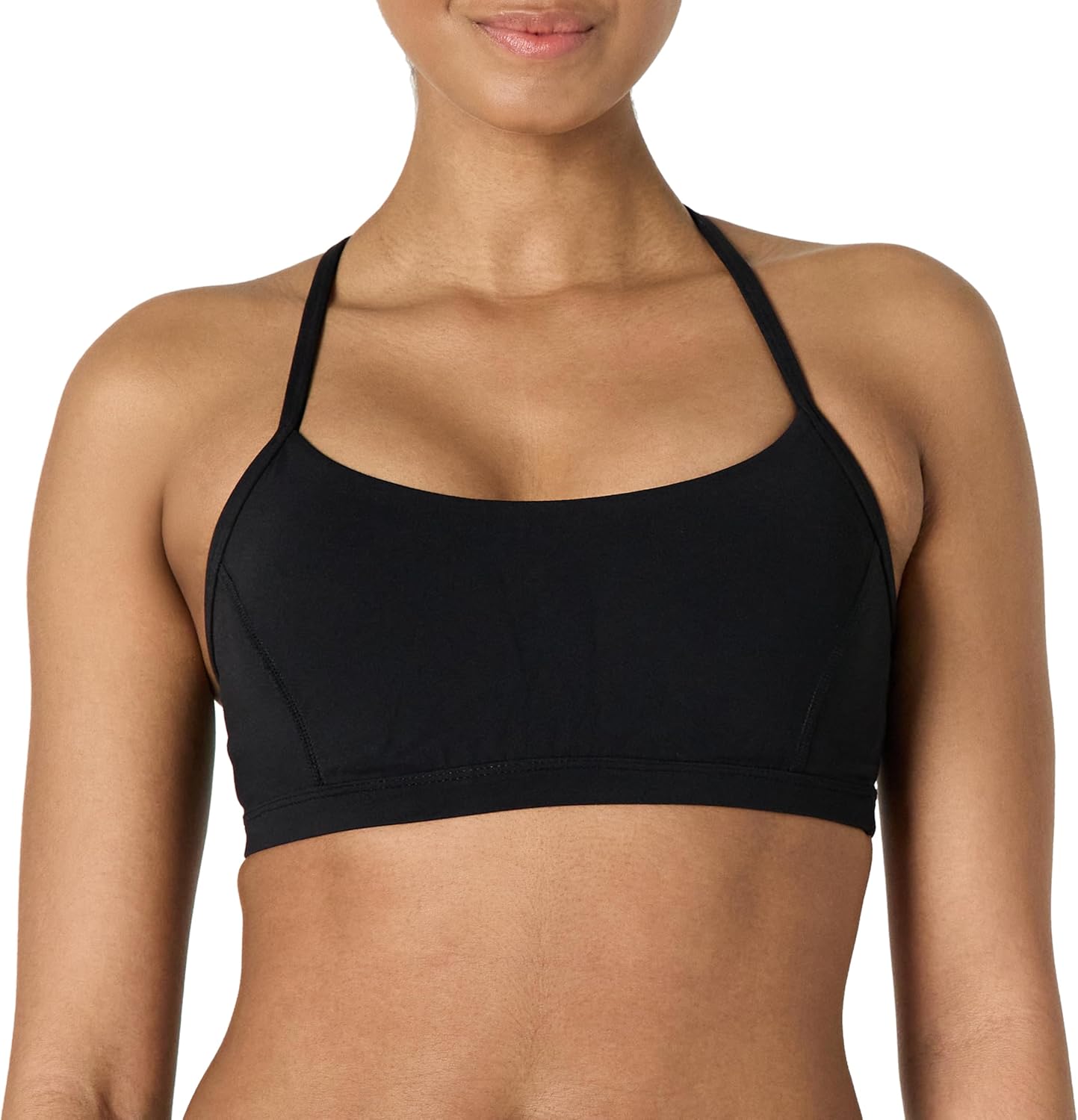Detalle de Amazon Essentials Women's Active FormFlex Buttery Soft Light Support Y-Back Yoga Sports Bra