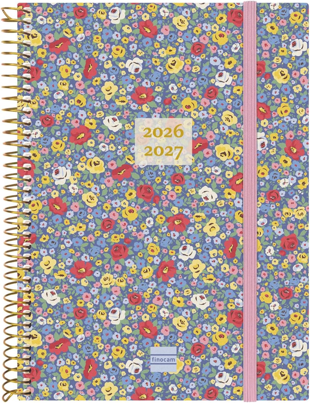 Detalle de Finocam spiralbunden veckokalender A5, 18 månader, juli 2026–december 2027