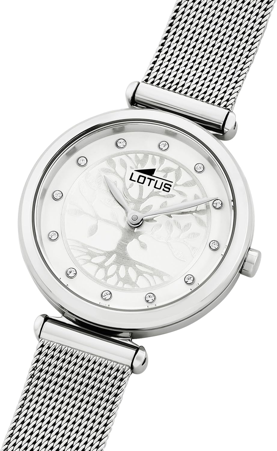Thumbnail 2 de LOTUS Reloj Mujer Analógico de Acero Inoxidable 316L Plateado – Movimiento de Cuarzo, 5 ATM