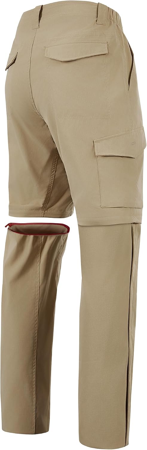 Thumbnail 2 de 33,000ft Men's Zip-Off Hiking Trousers – Quick Dry, Stretch, Convertible to Shorts