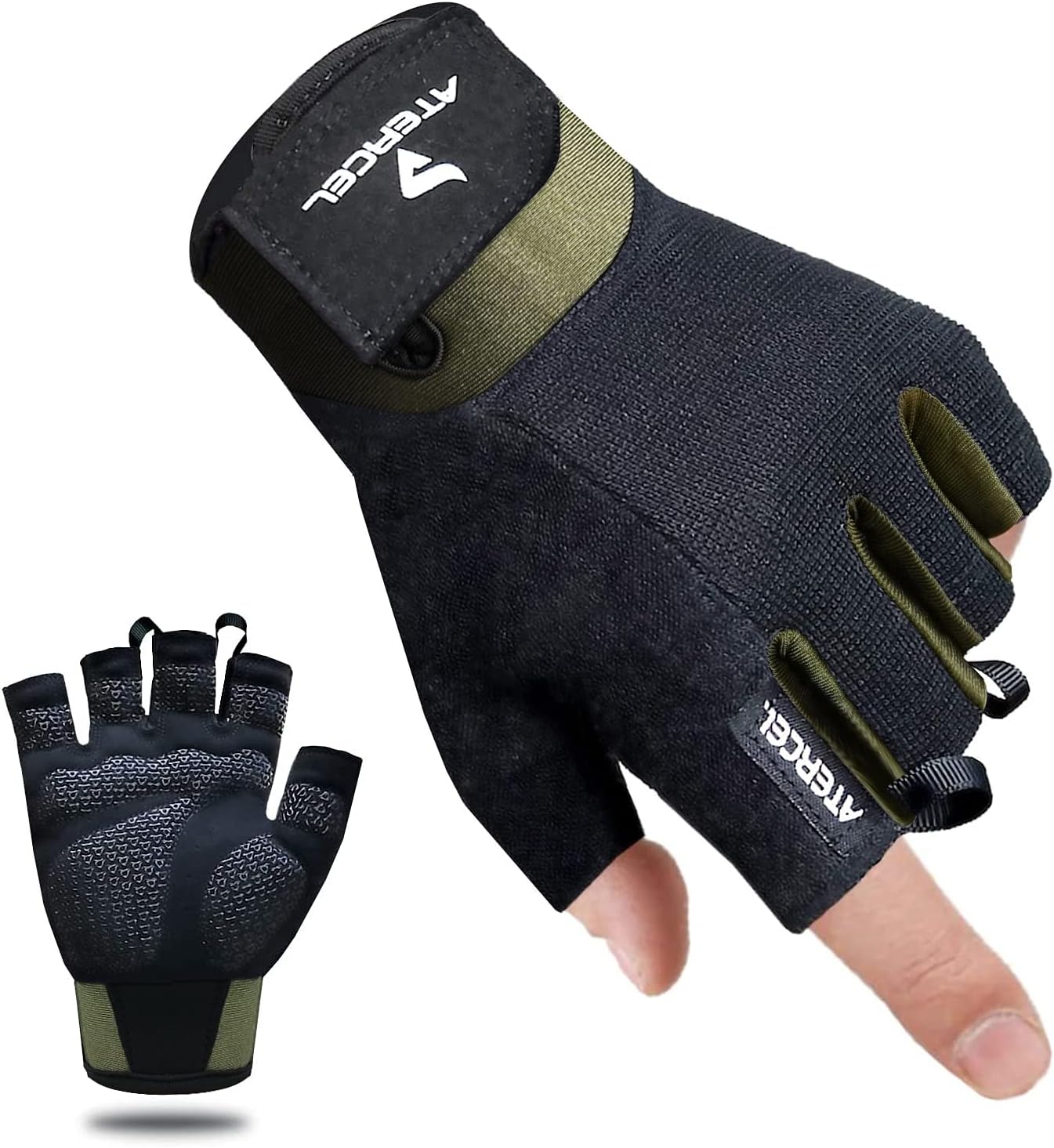 Thumbnail 4 de ATERCEL Workout Gloves for Men and Women – Breathable, Snug Fit Exercise Gloves for Lifting, Gym Training & Cycling