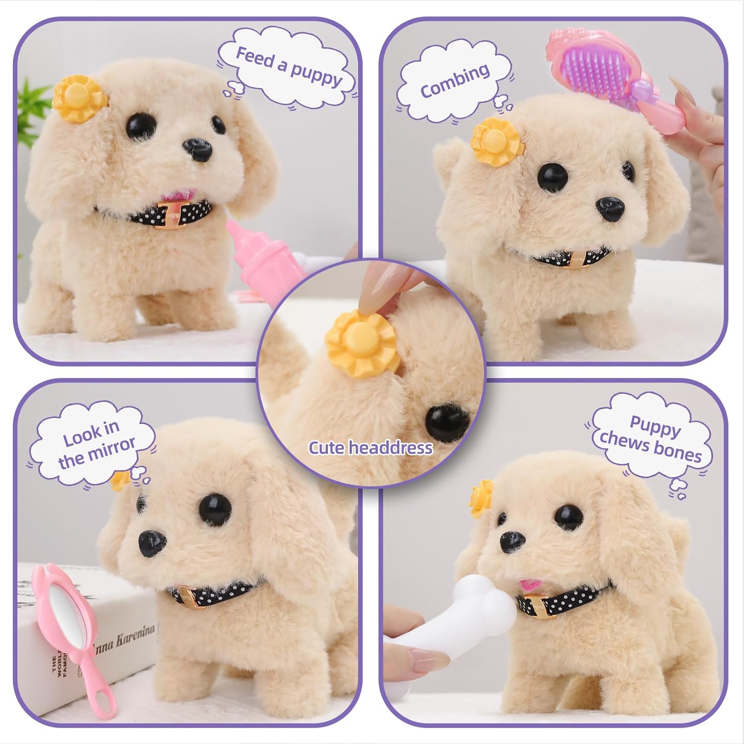 Thumbnail 6 de Vanvimen 16-piece Robot Dog Toy
