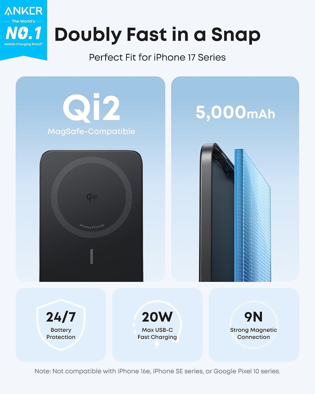 Detalle 2 de Anker Nano Power Bank 5,000mAh