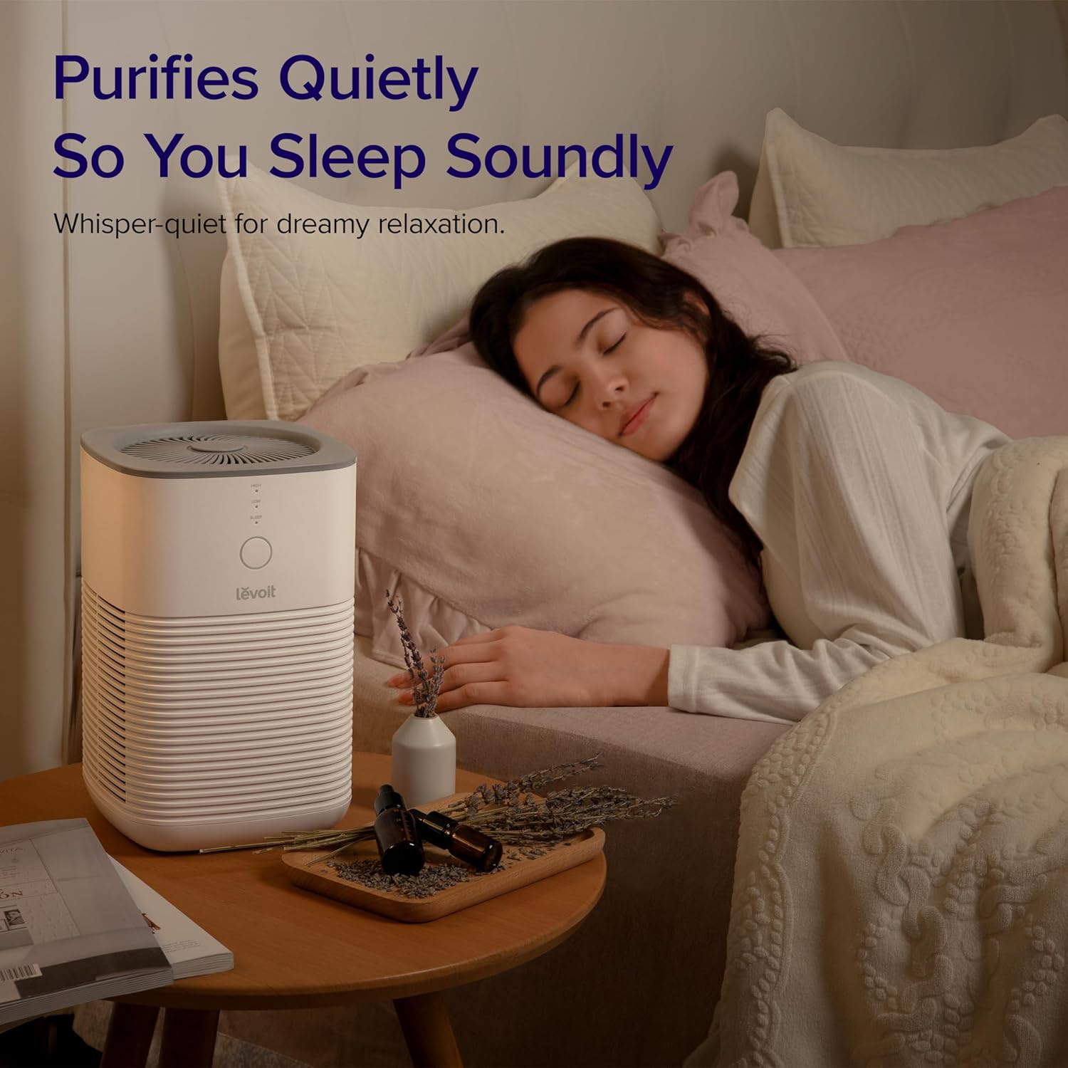 Thumbnail 3 de Levoit LV-H128 Air Purifier for Bedroom with Dual HEPA Filters