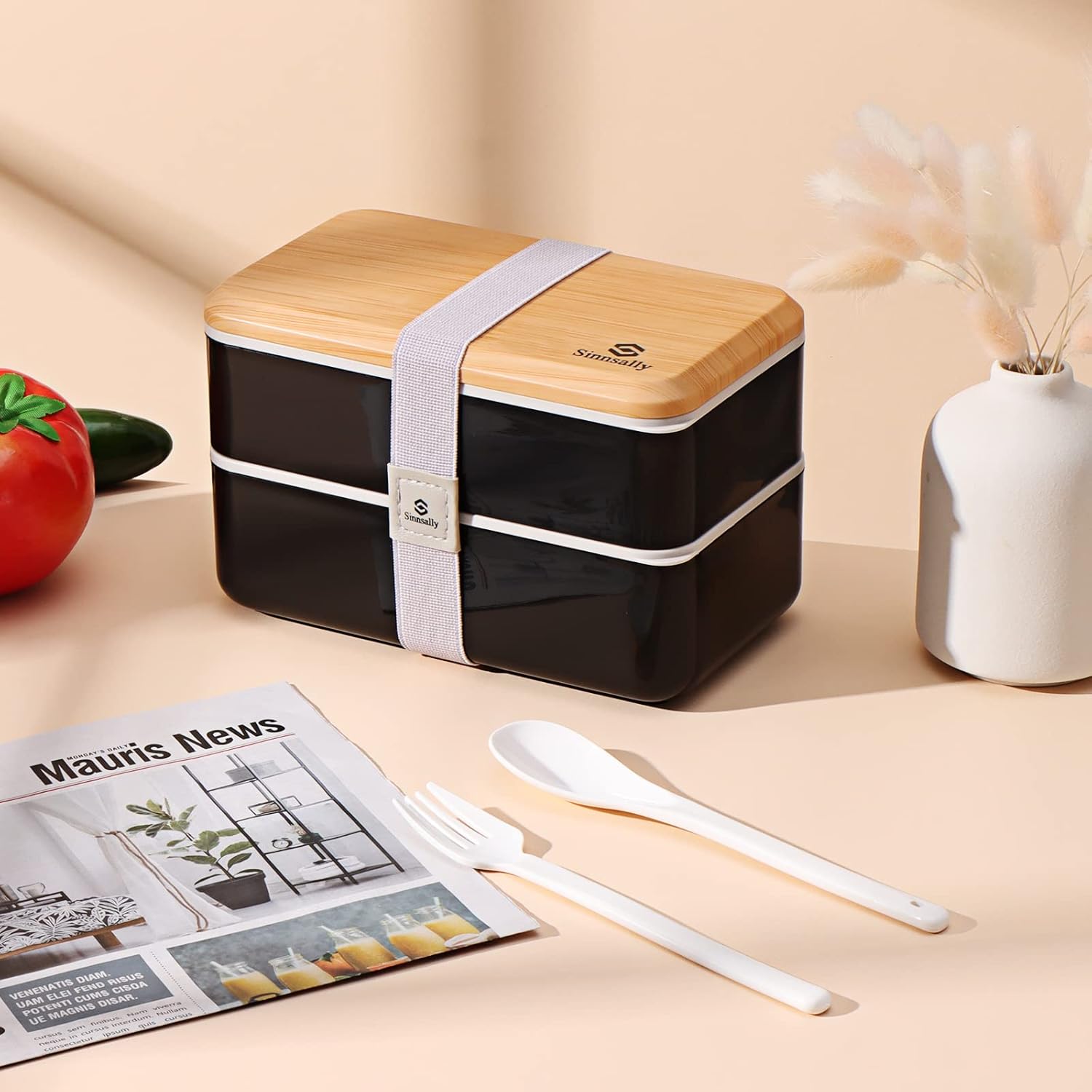 Thumbnail 4 de Sinnsally 1400ML Bento Box leak‑proof lunchbox 🍱