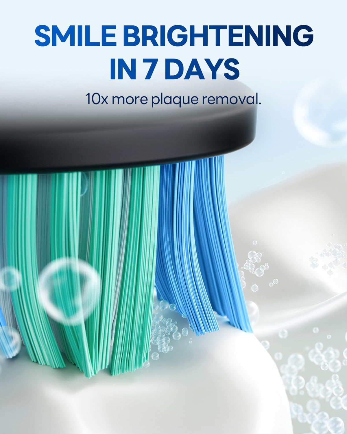 Thumbnail 1 de Bymore Electric Toothbrush for Adults with 8 Heads, 330-Day Battery, 5 Modes – Black