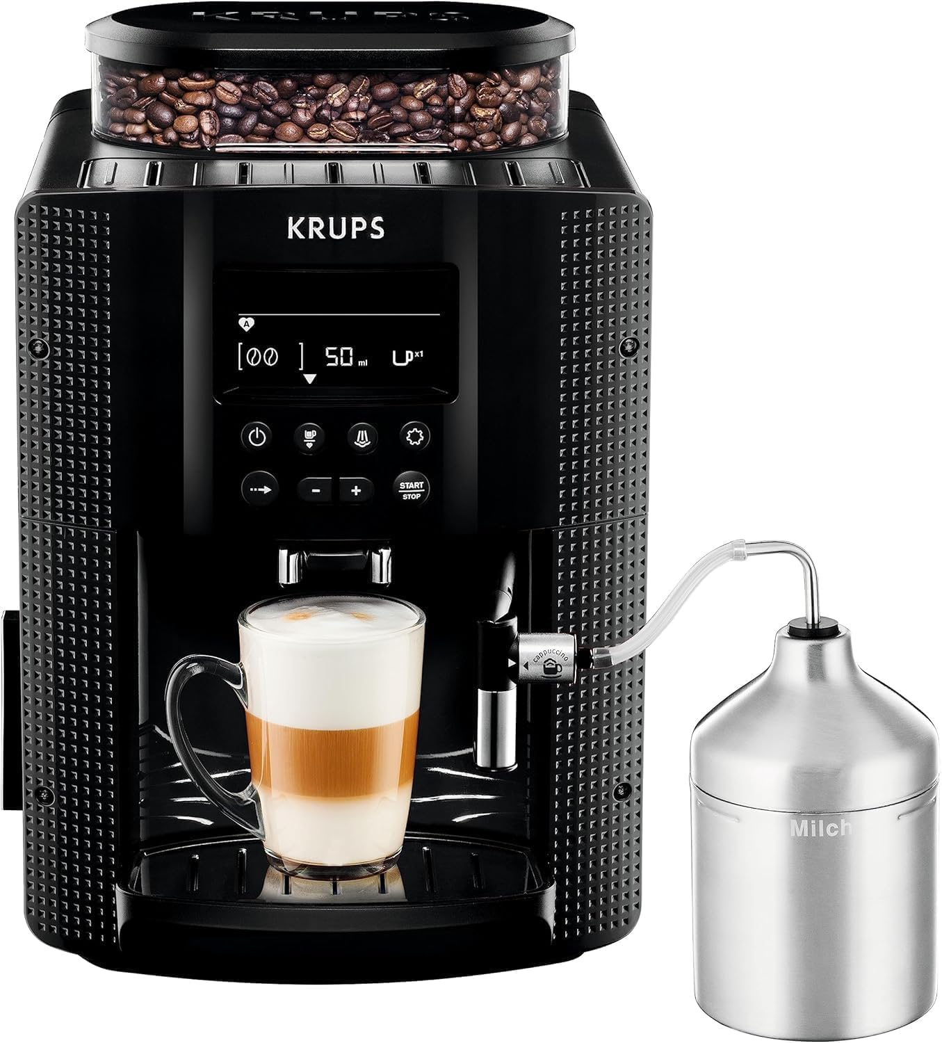 Detalle de Krups Essential EA8160 Cafetera superautomática