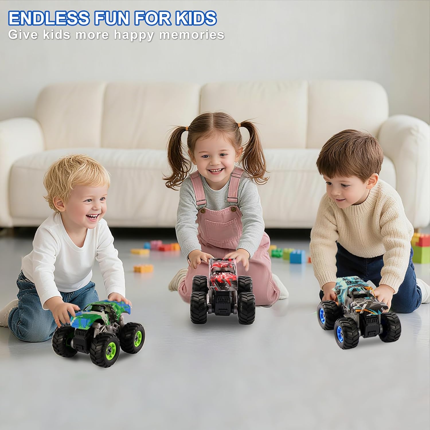 Thumbnail 6 de Trovogil Take Apart Monster Truck Toys for Kids (3–8): STEM Build-and-Play Set with Drill, Storage Box