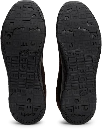 Thumbnail 7 de Tommy Hilfiger Herren Runner Sneaker Corporate Knit Rib Runner – Schwarz, Gr. 46