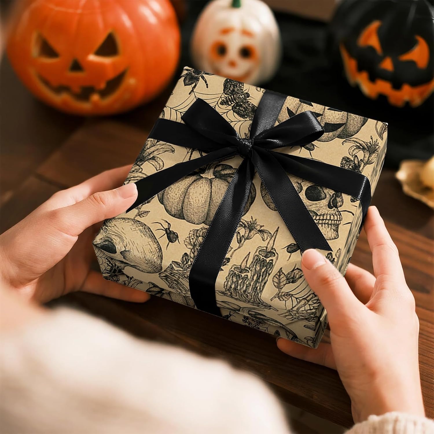 Thumbnail 5 de RUSPEPA Kraft Wrapping Paper, Mini Roll