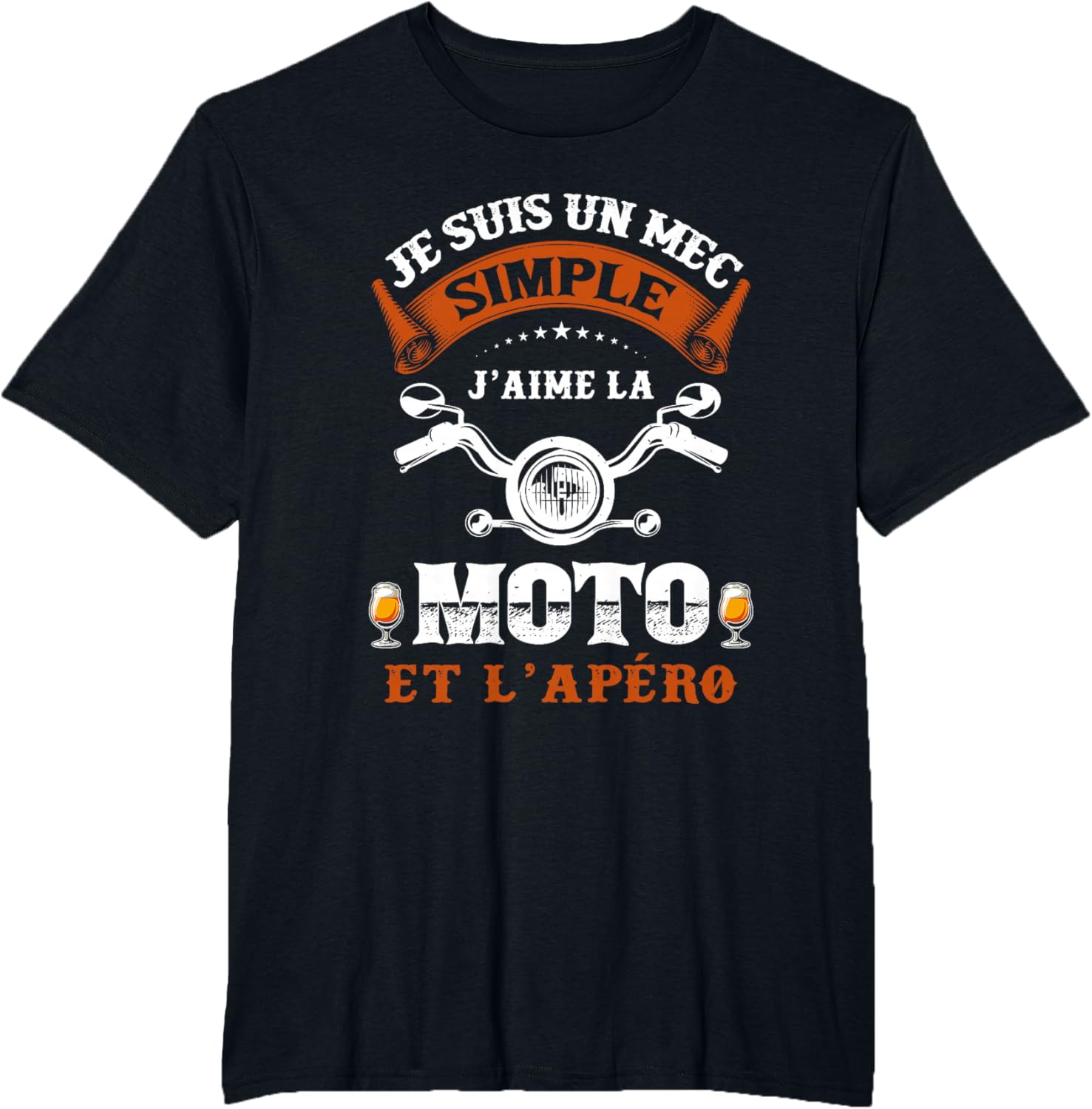 Thumbnail 3 de T-shirt Motard Humour – Fans de Moto et d'Apéro