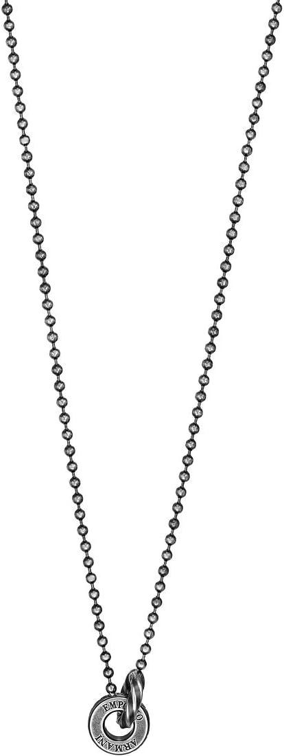 Thumbnail 6 de EMPORIO ARMANI Collier pour homme en acier inoxydable avec fermoir à mousqueton