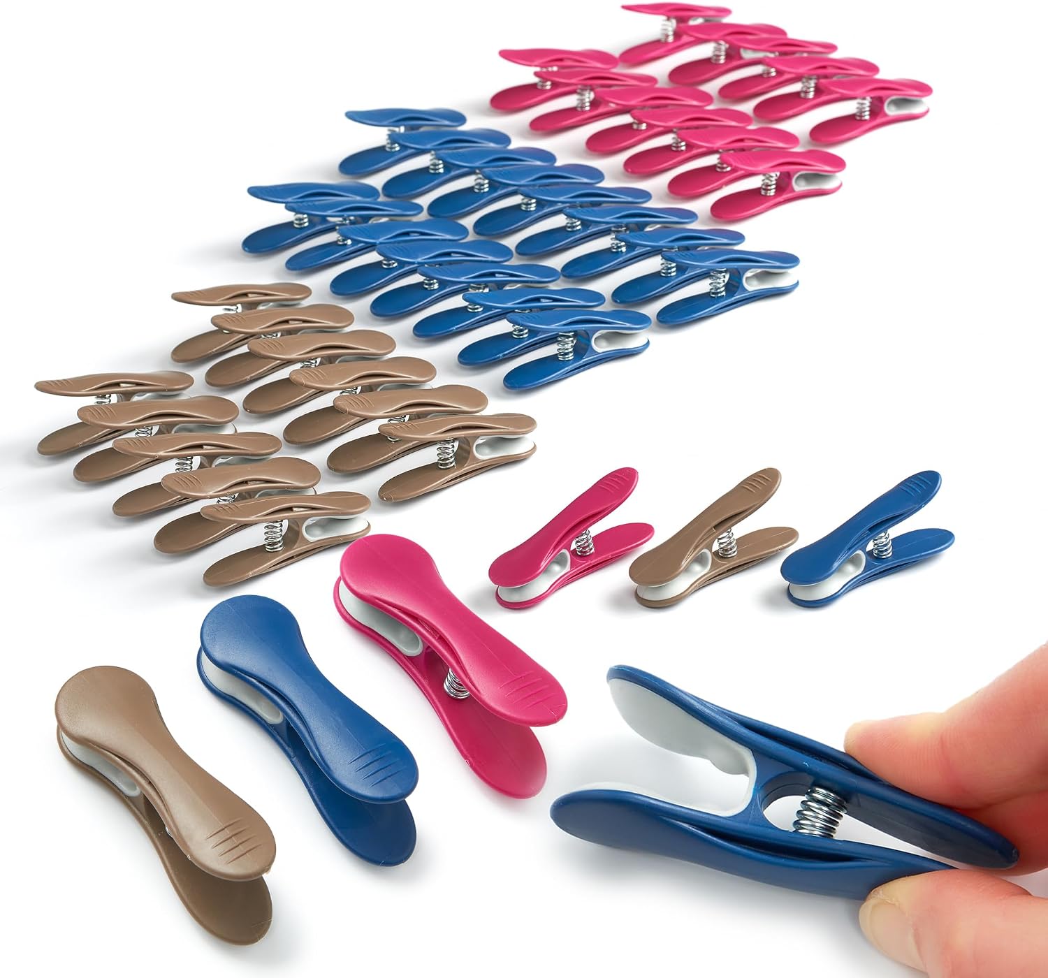 Detalle de culiclean ISCHOCCWK02MC3040 Soft Clip-wasknijpers voor fijne was, 40 stuks