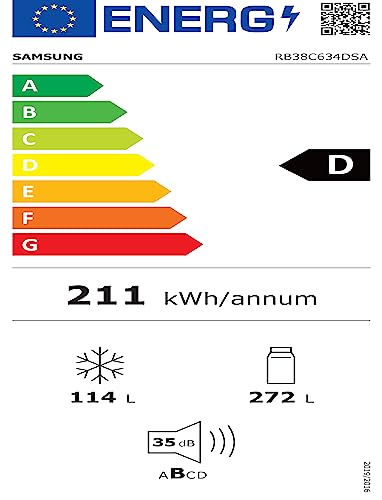 Thumbnail 8 de Samsung Frigorifero Combinato EcoFlex AI RB38C634DSA/EF – 386 L, Silver Inox