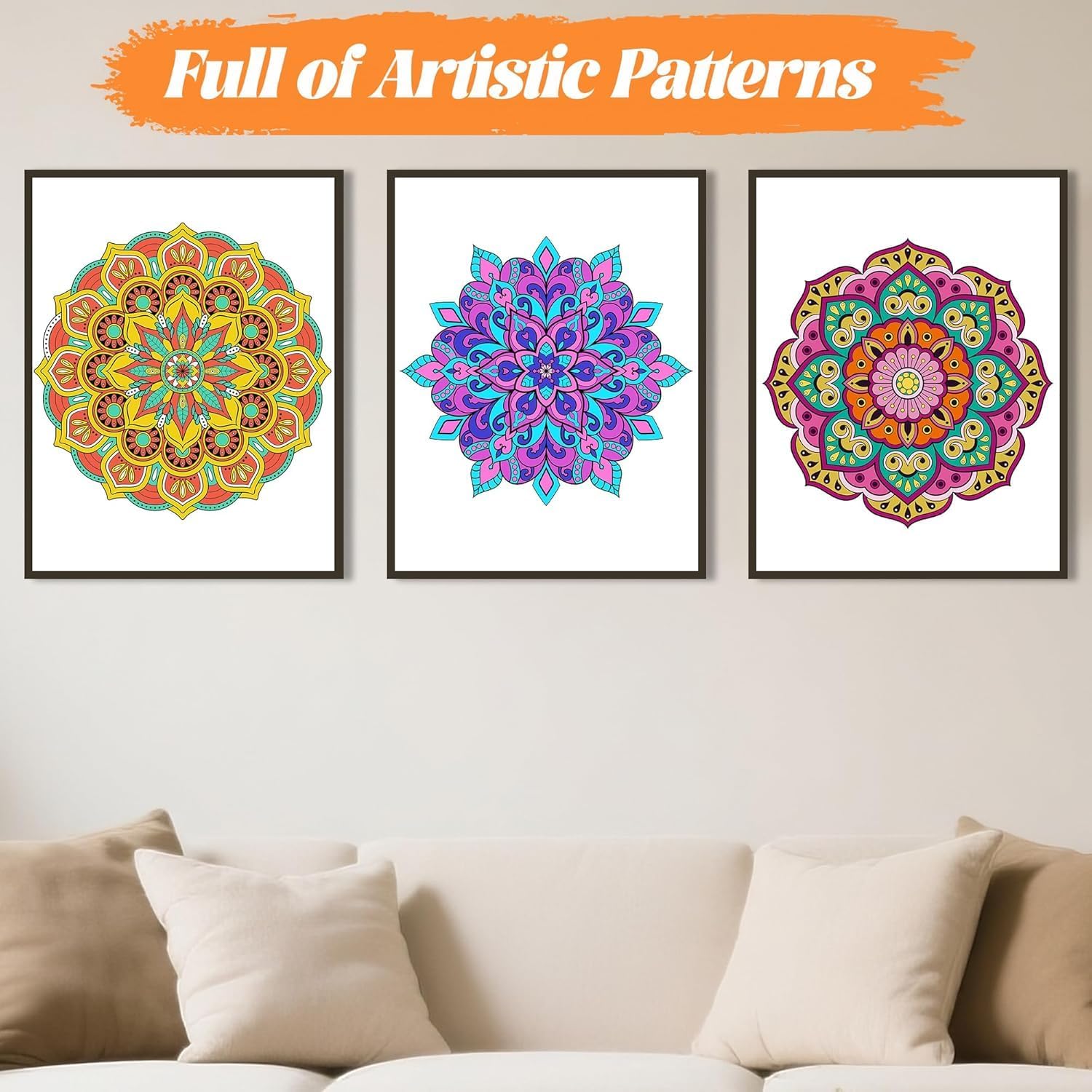 Thumbnail 5 de Atoke Mandala Malbuch 3er Set