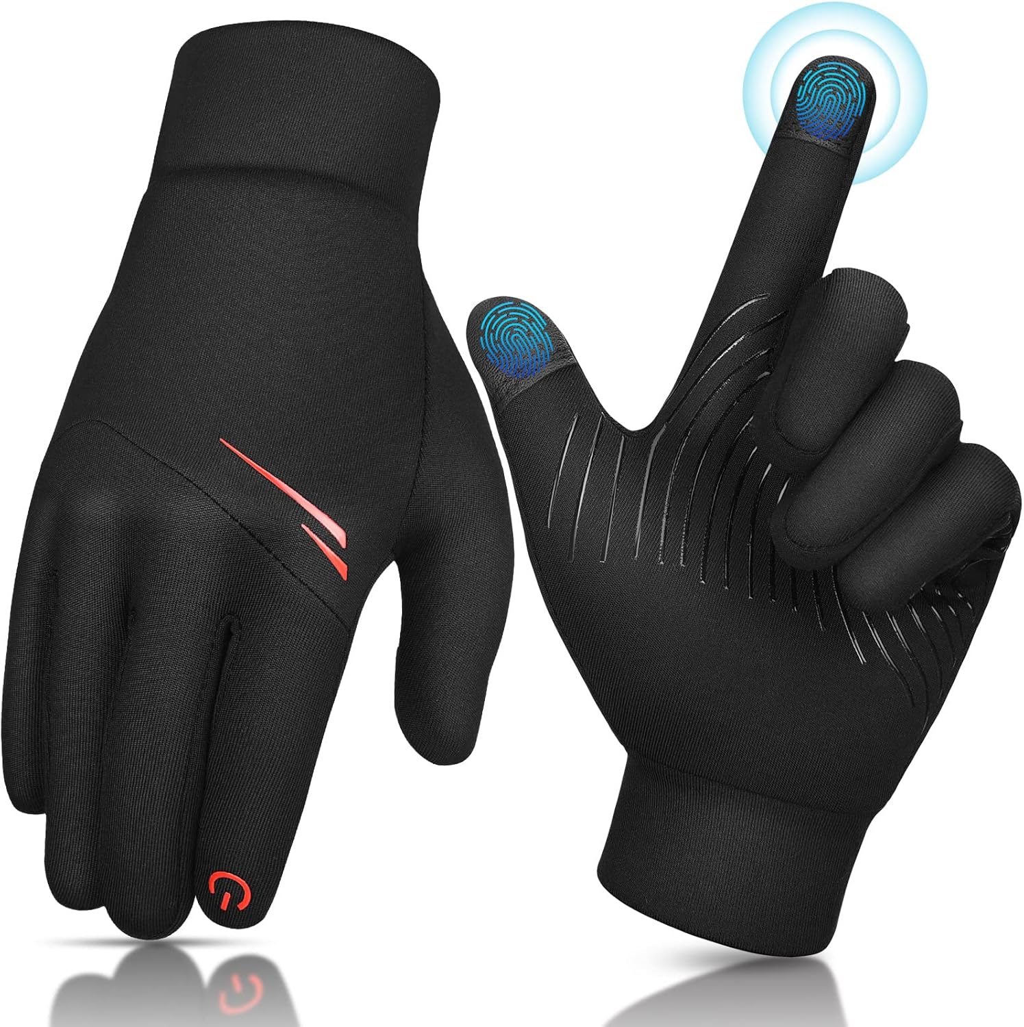 Detalle de EEFOW Gants d'hiver thermiques enfant 6–12 ans