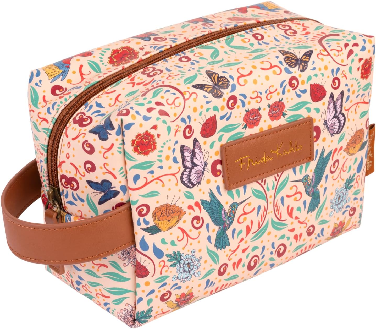 Detalle de Grupo Erik Frida Kahlo Cosmetic Bag (7.9 x 5.7 x 3.9 inches)