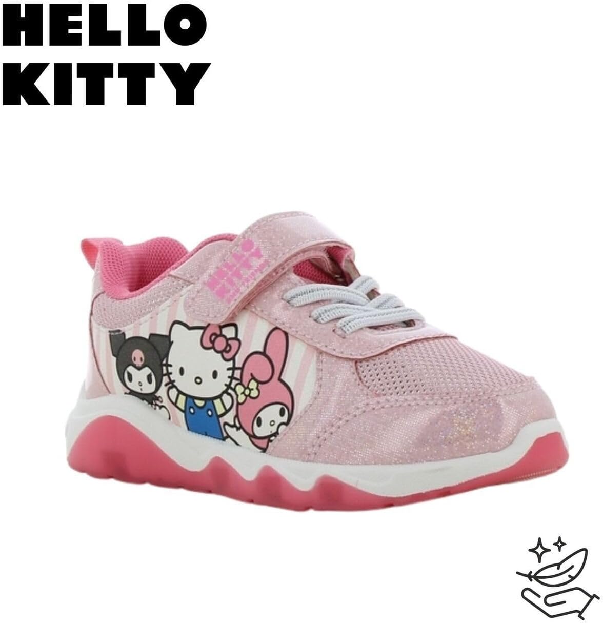 Detalle de Leomil Parent_HK_Sneakers_Girl_LED_All Hello Kitty-sneakers met lichtjes en EVA-zool