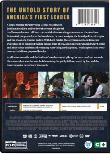 Detalle de Young Washington (DVD) by Angel Studios — Bonus Content