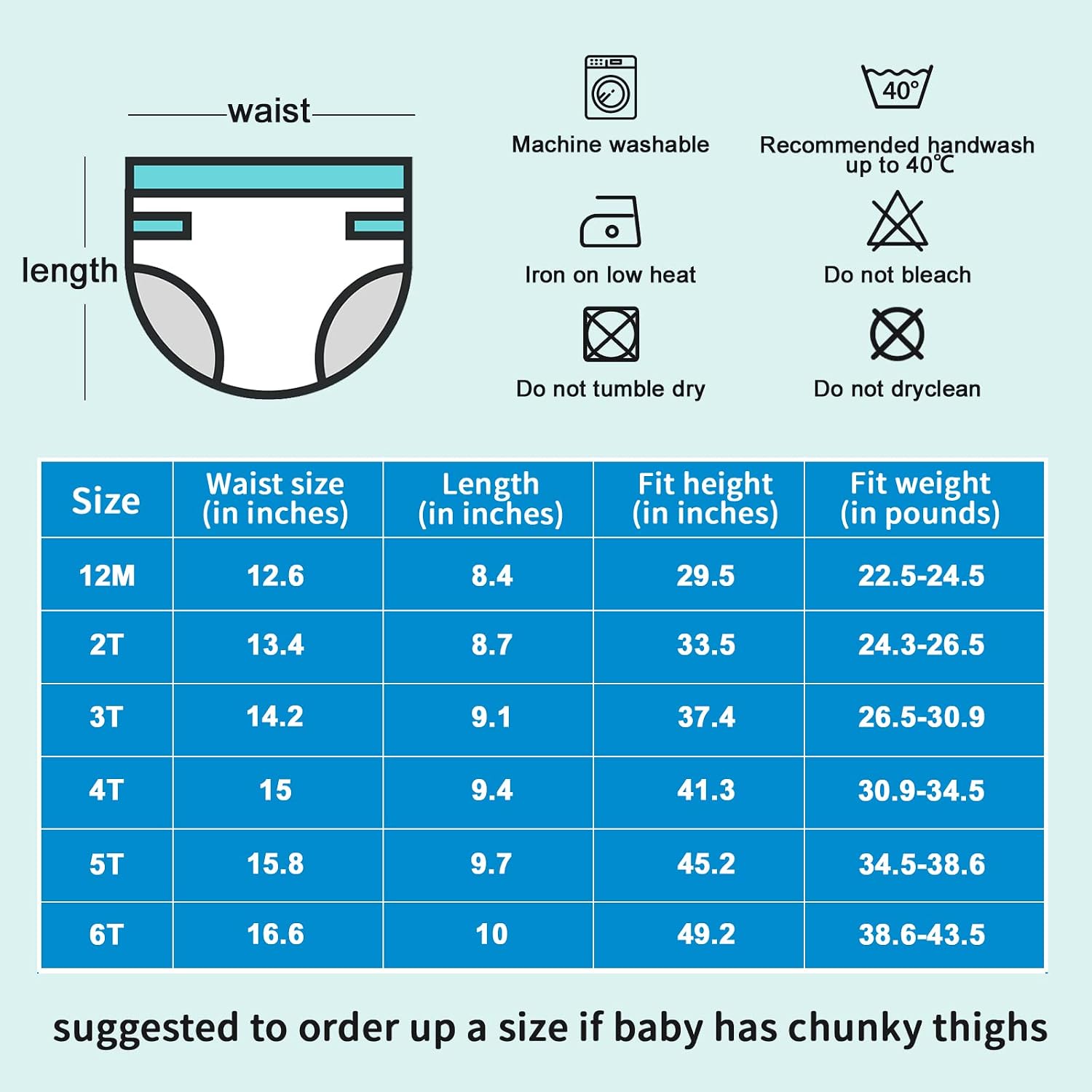 Detalle 2 de MooMoo Baby Potty Training Underwear, 4-Pack