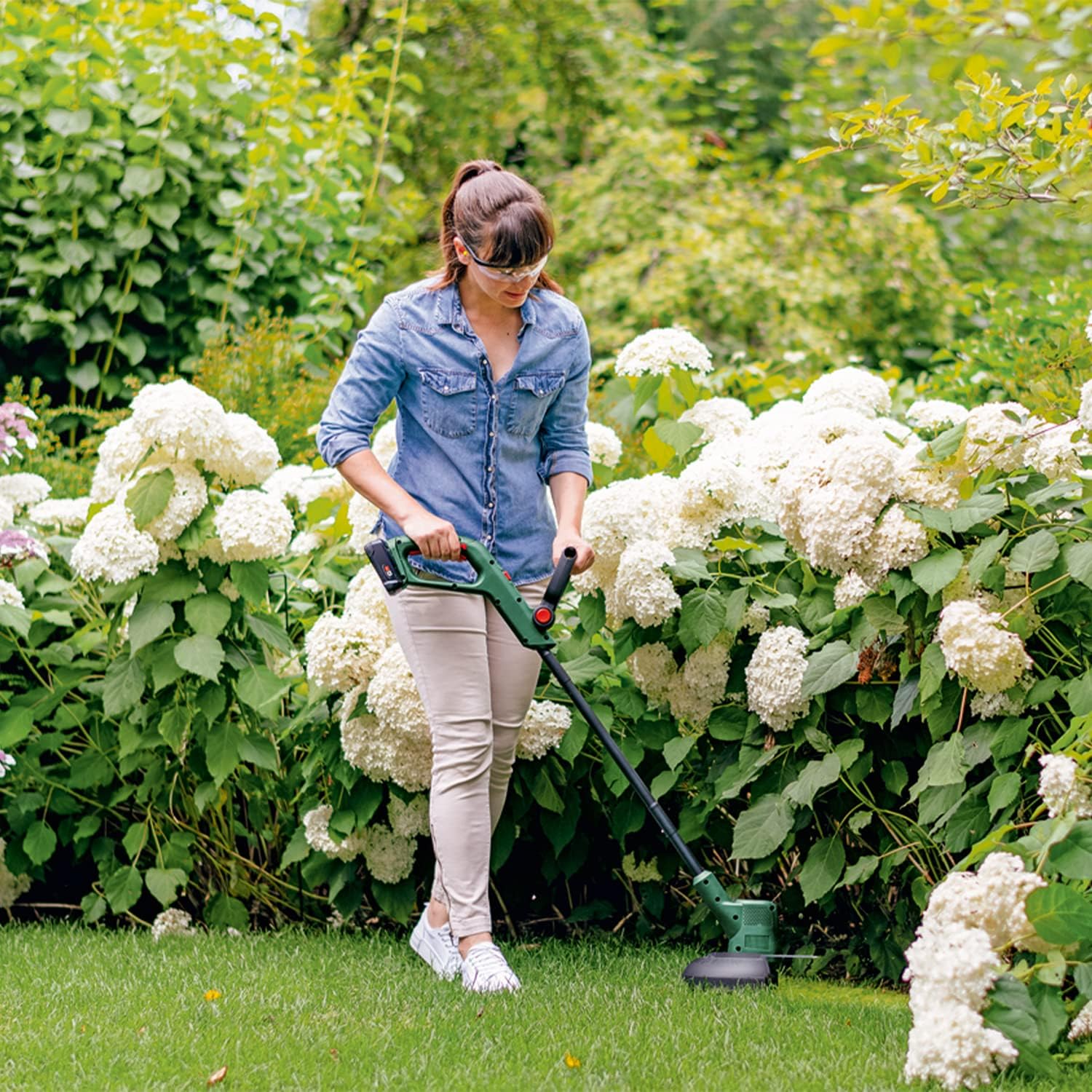 Thumbnail 6 de Bosch EasyGrassCut 18V-26 Cordless Grass Trimmer (18V System, 26 cm, Without Battery)