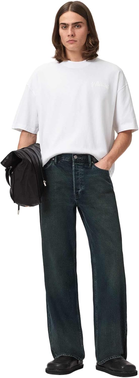 Thumbnail 6 de Allsaints Odyssey SS Crew T-Shirt Homme — T-shirt oversize à col rond