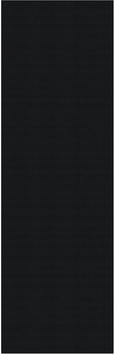 Thumbnail 6 de EARTHALL Washable Runner Rug 3x8 Ft with Non-Slip Rubber Backing (Black/Gray)