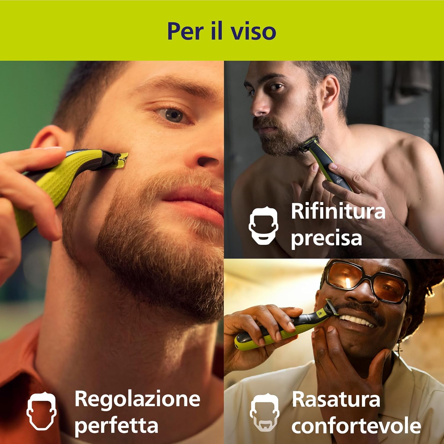 Detalle 2 de Philips QP2724/31 OneBlade 45 min di autonomia