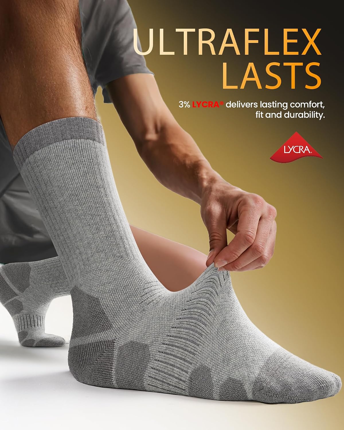 Thumbnail 5 de PULIOU Merino Wool Socks 3 Pairs