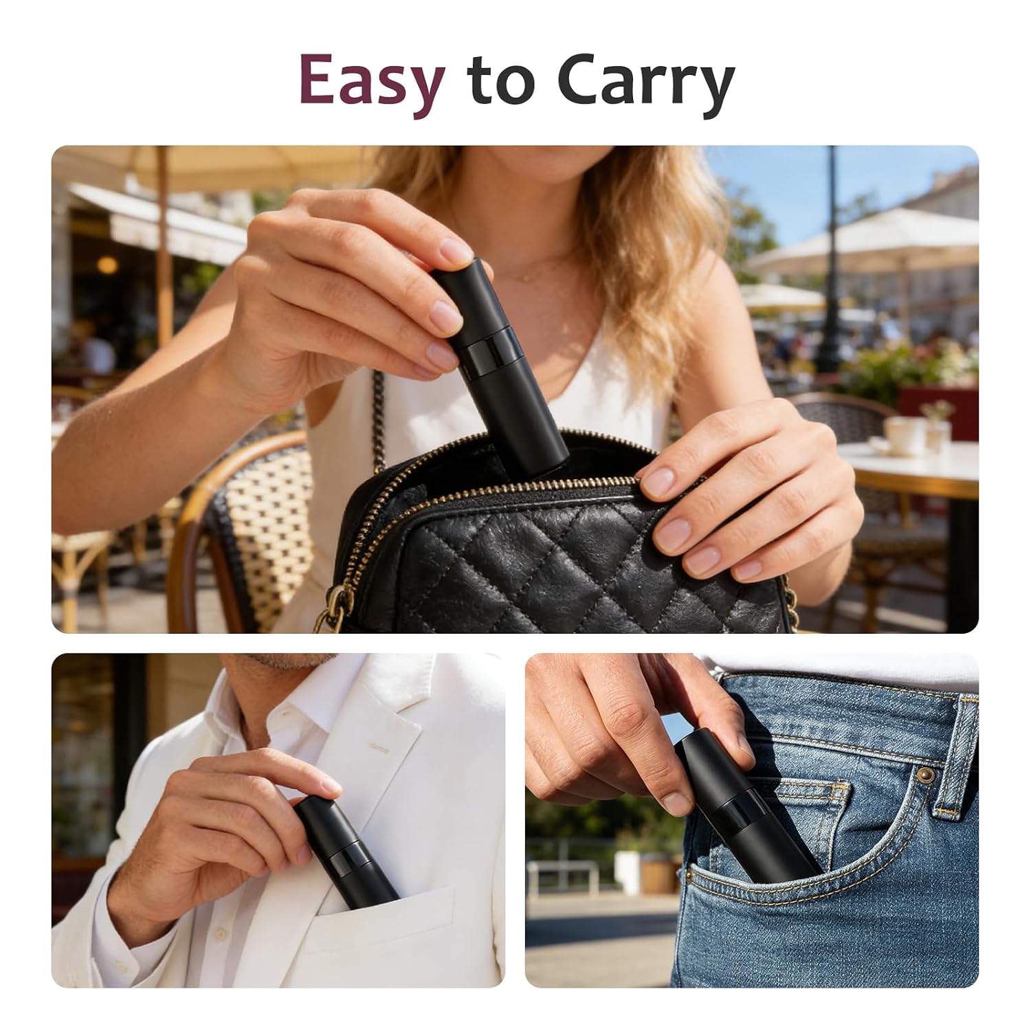 Thumbnail 4 de LISAPACK 8ml Atomizer Perfume Spray Bottle for Travel