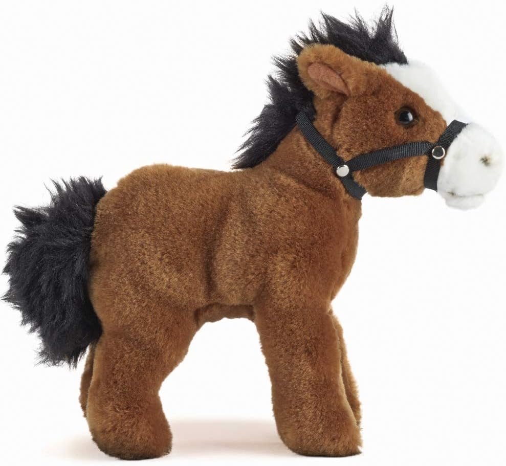Detalle de Living Nature Soft Toy – pluszowy koń 23 cm z realistycznymi detalami