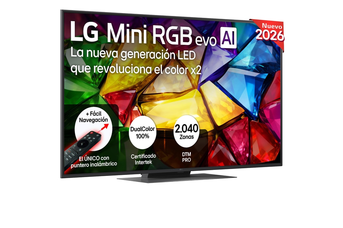Thumbnail 1 de Smart TV LG Mini RGB AI MRGB87 55'' 4K (2026) – 55MRGB85EB6B.OBSPTO